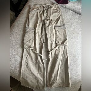 Zara Cargo Jeans
